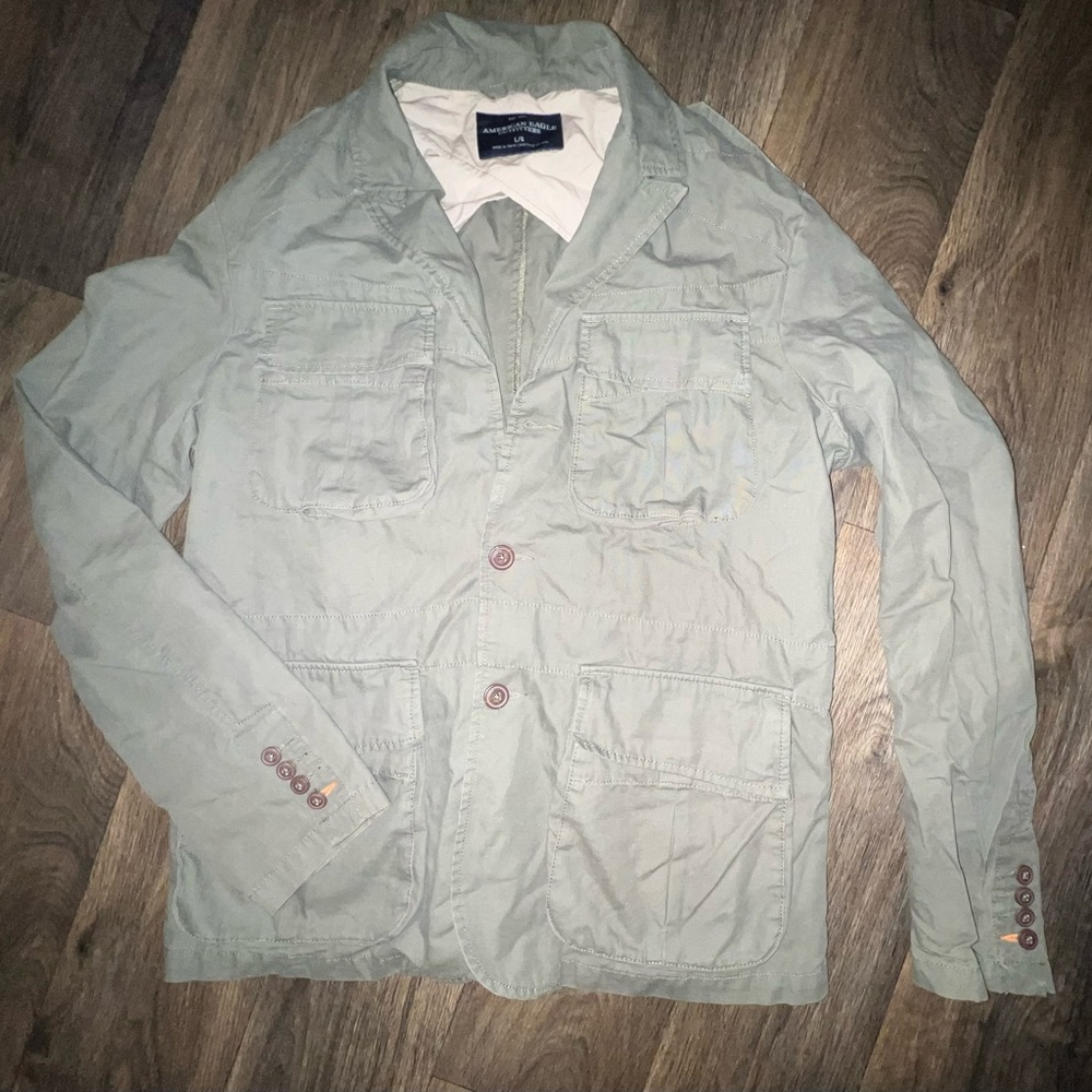 American eagle button up jacket 🦅